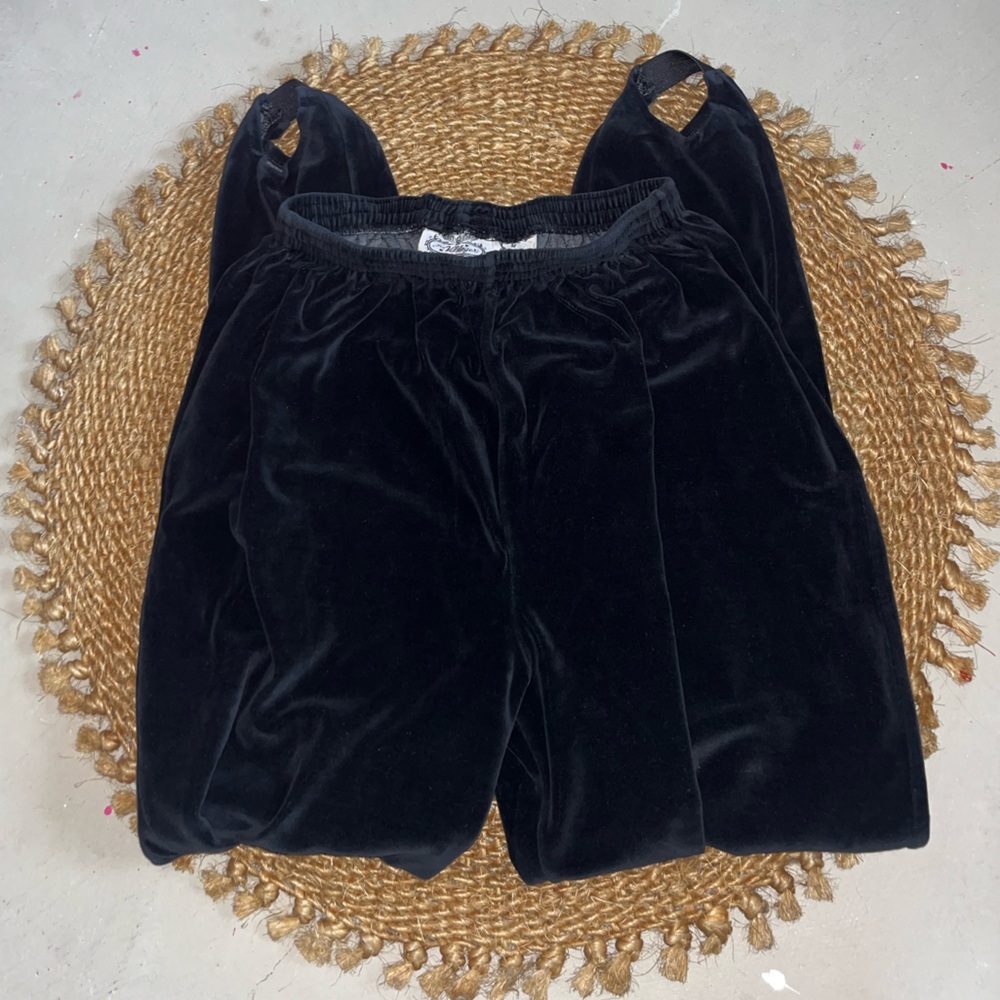 The Villager - velvet stirrup legging